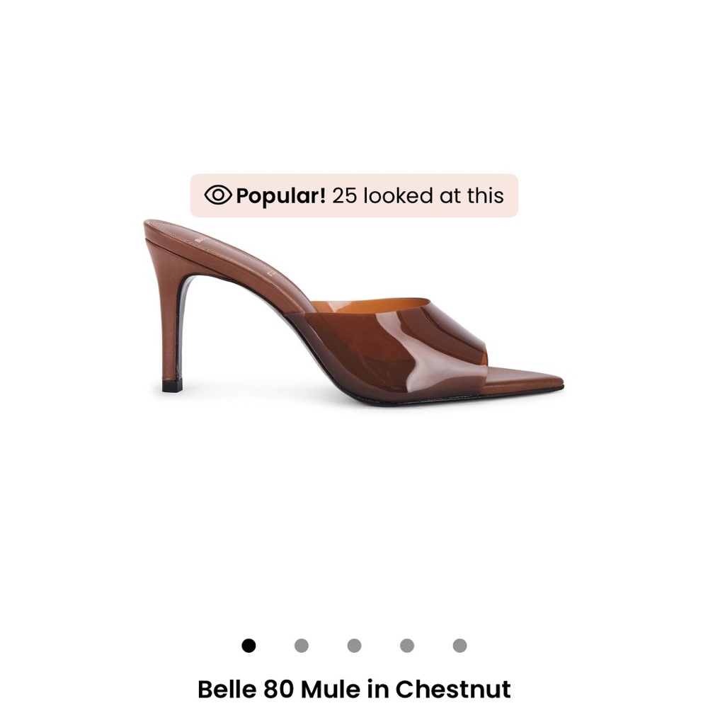 Belle 80 Mule in Chestnut